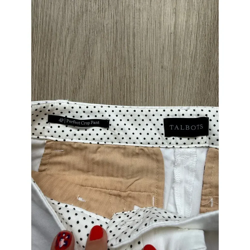 Talbots perfect crop